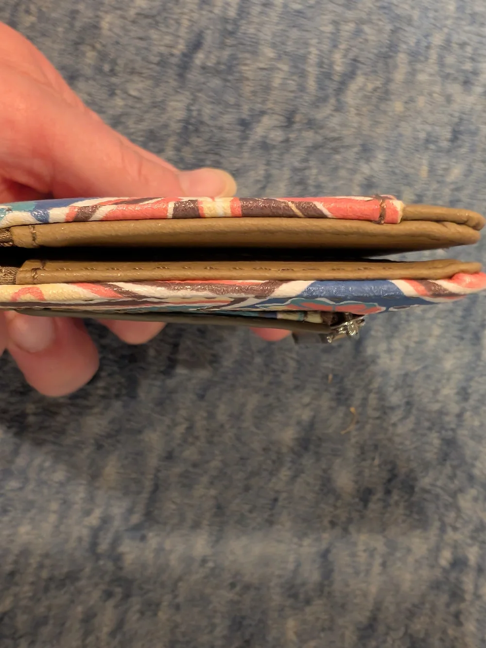Relic Floral Wallet in Blue Multicolor